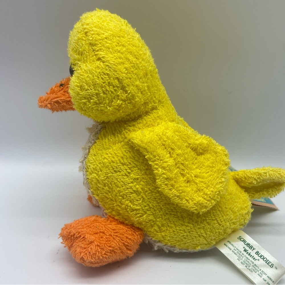Scrubby Buddies "Webster" Rare & Retired Bath Plush Stuffed Animal 7" - Picture 4 of 7